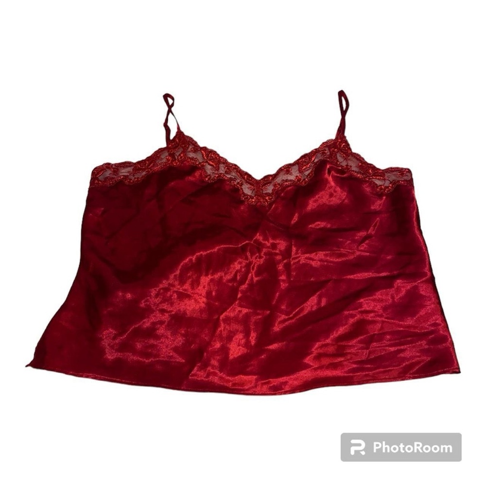 Victoria's Secret Scarlet Lace Camisole
